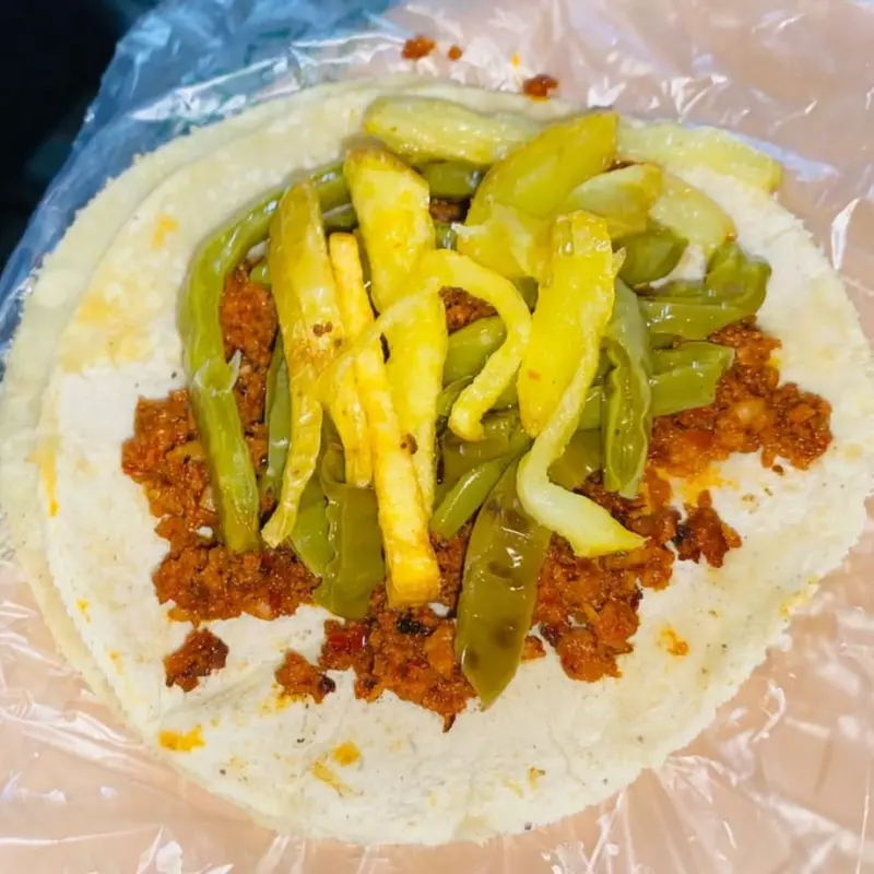 Taco de longaniza