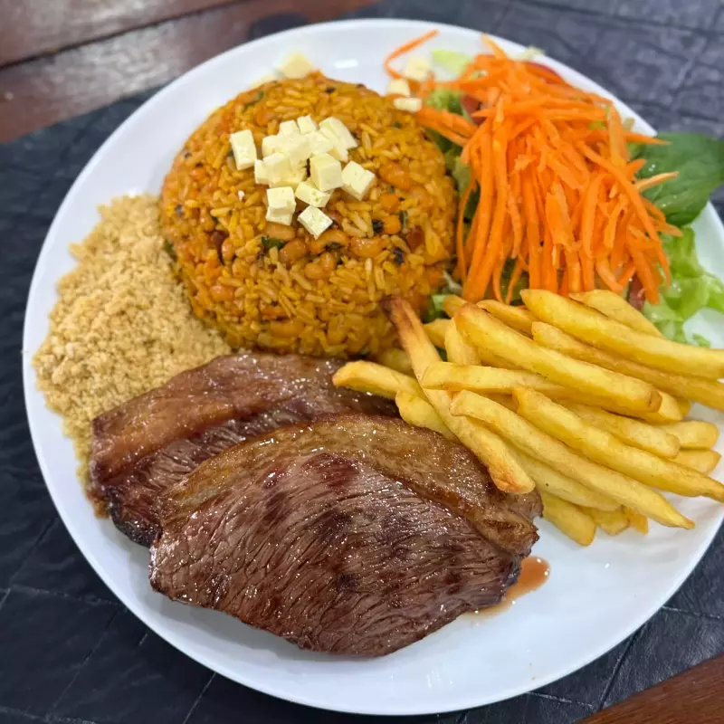 BAIÃO DE DOIS C/ PICANHA GRILL IND.