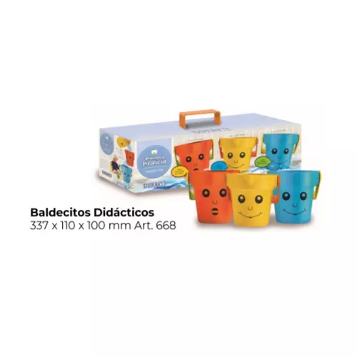 Baldecitos didacticos set de 3