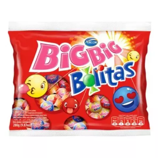 Chiclete BigBig Bolitas (167)