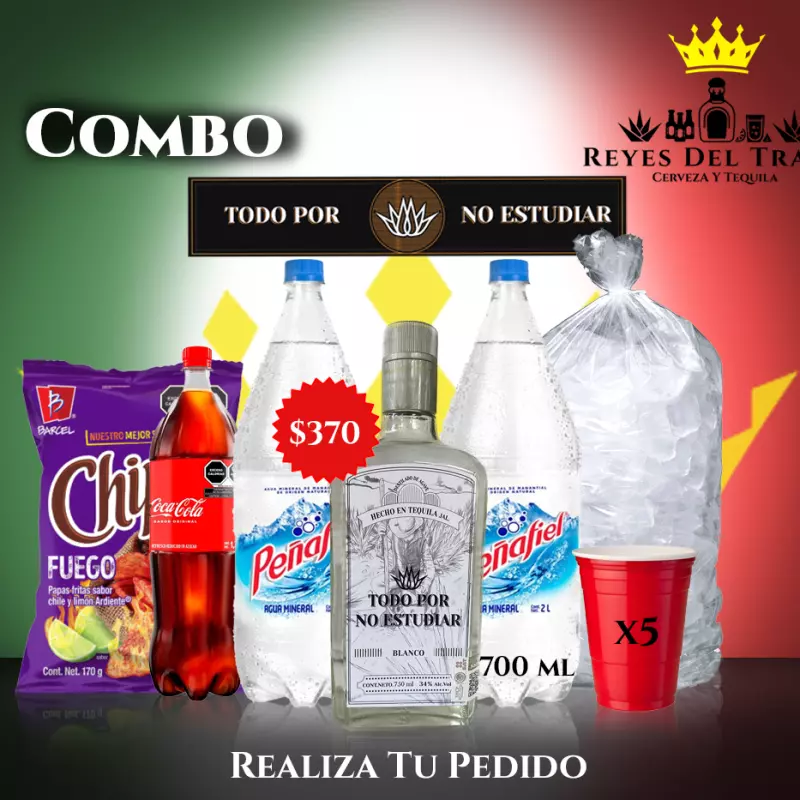 COMBO TODO POR NO ESTUDIAR BLANCO