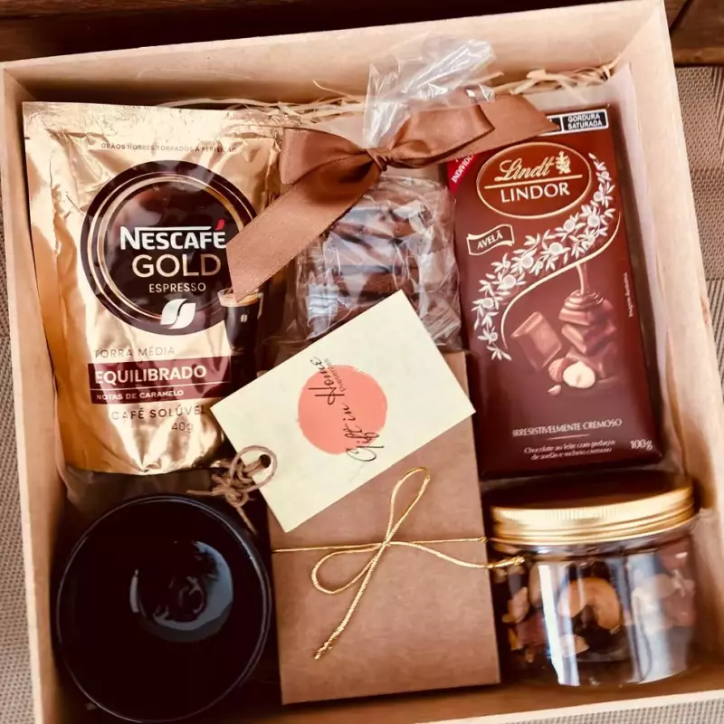 CESTA DE CAFÉ EXPRESSO E NUTS