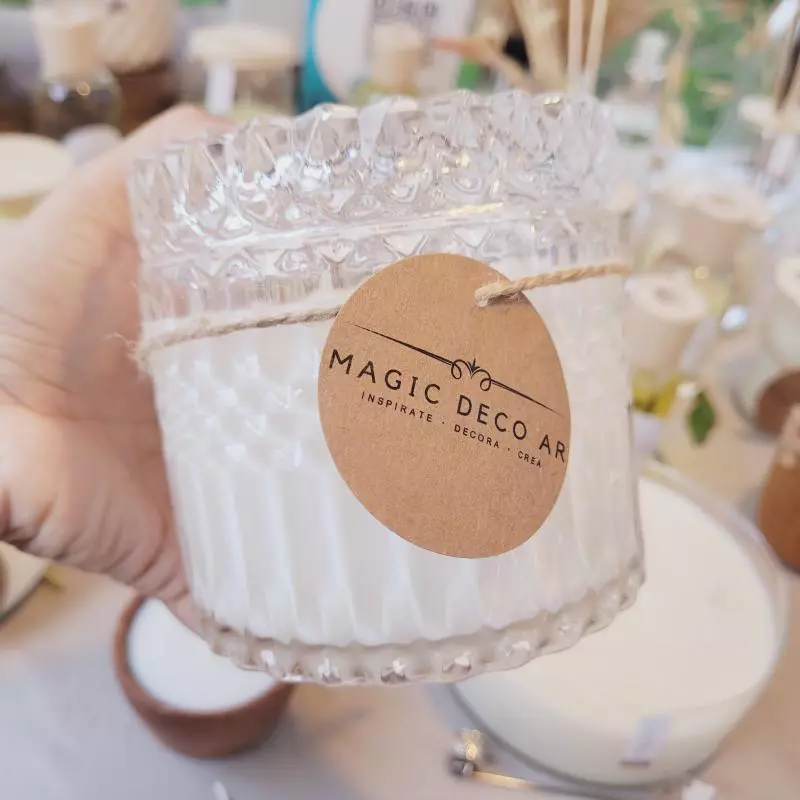 VELA CARAMELERA MARRUECO CRISTAL XL