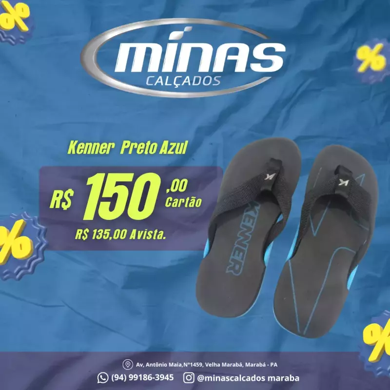 Kenner  Preto Azul RF:DFY