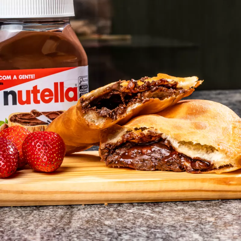Nutella com morango