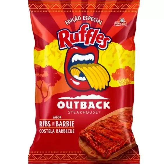 Ruffles Outback Costela Barbecue 65g