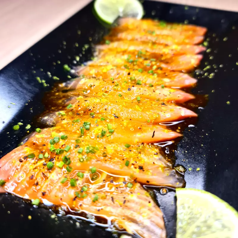 Carpaccio de Salmão