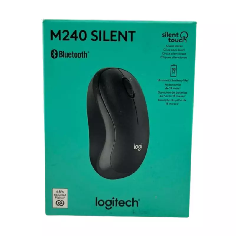 MOUSE S/FIO LOGITECH M240 SILENT