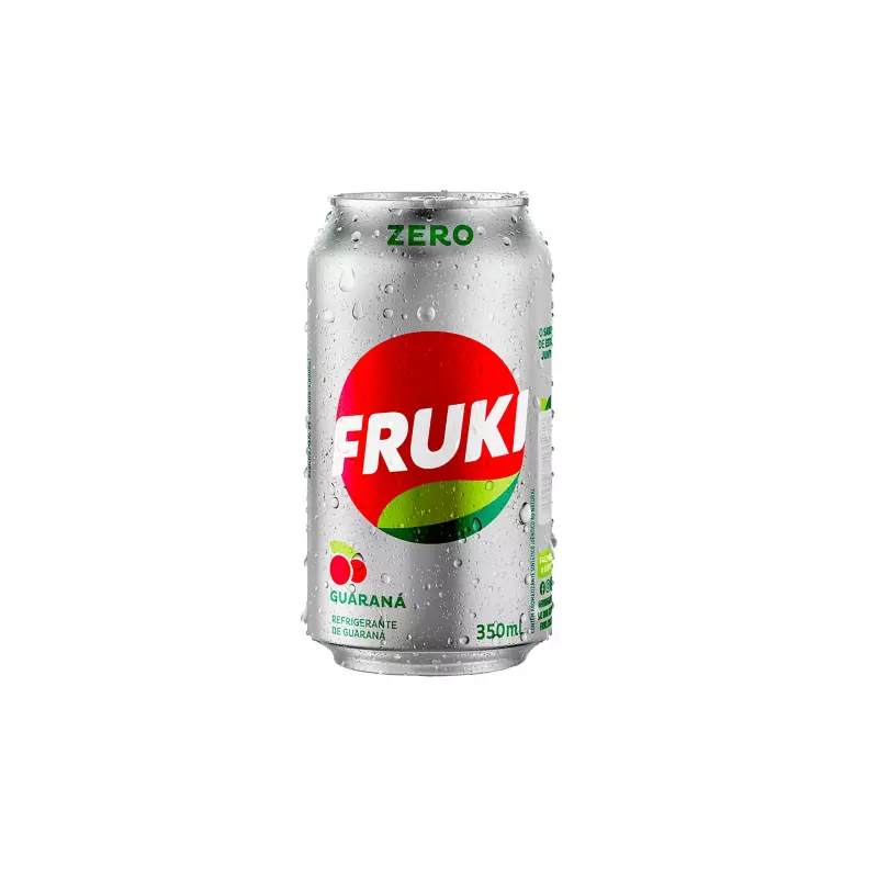 Refrigerante Guaraná Zero Fruki350ml