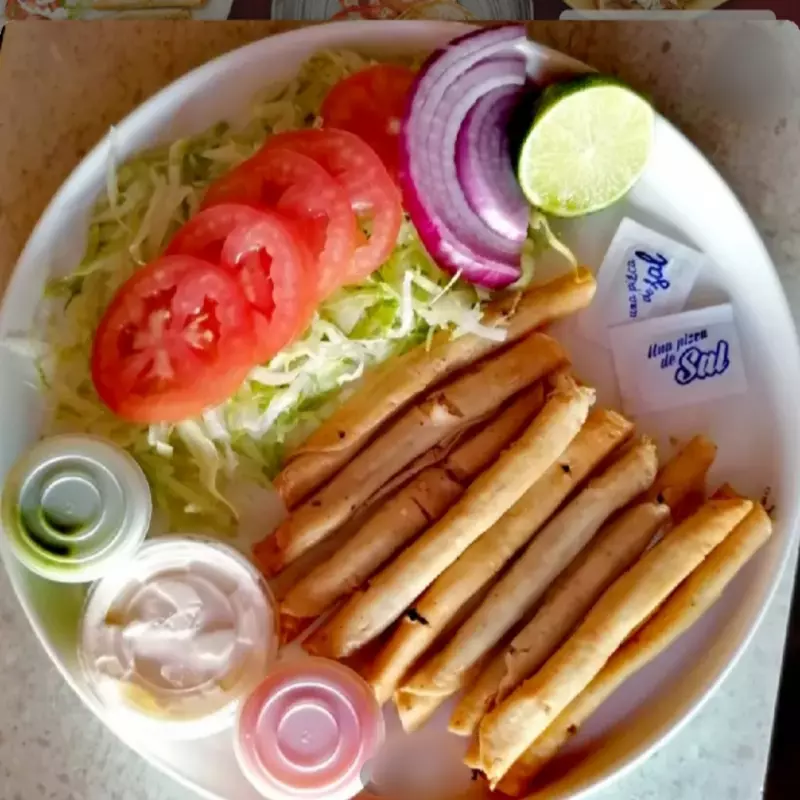 Taquitos Dorados de Deshebrada
