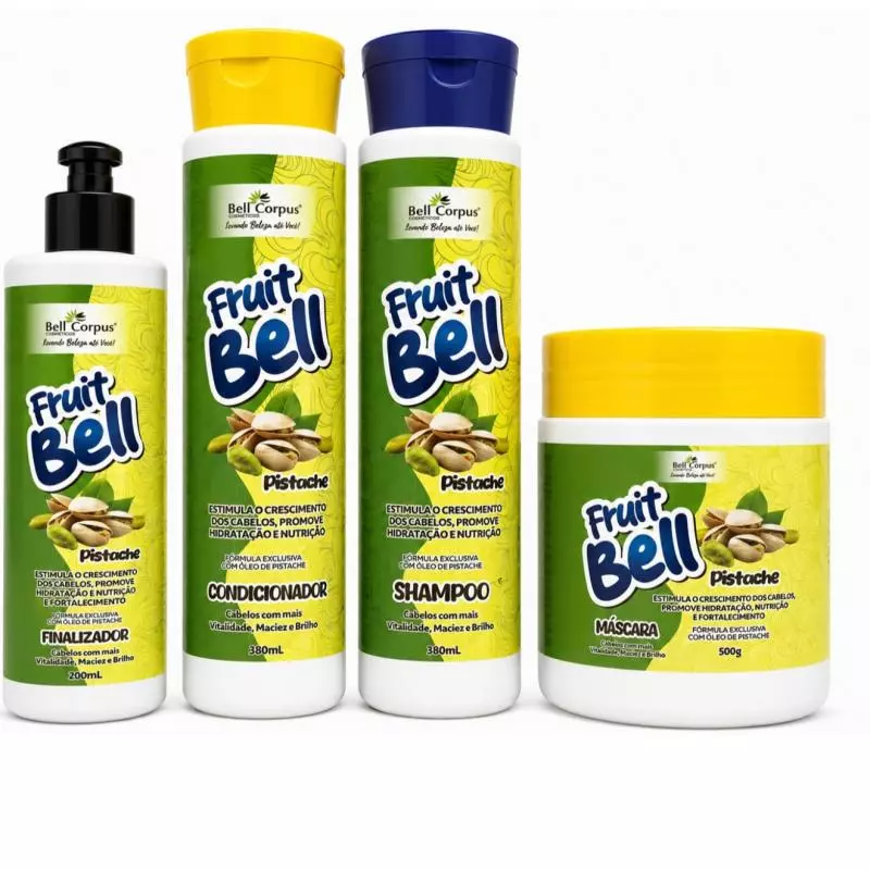 Kit Capilar Fuit Bell Pistache 4item