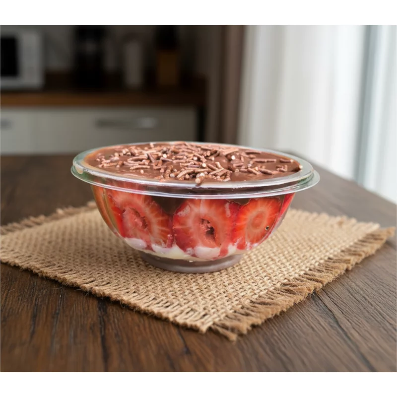 Bombom de Morango Aberto