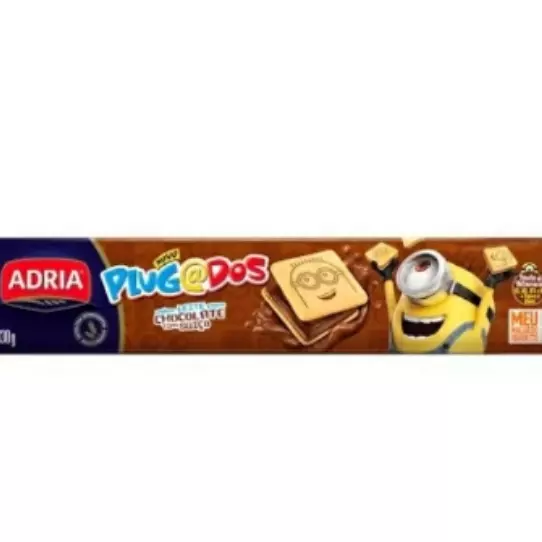 Bolacha recheada plugados