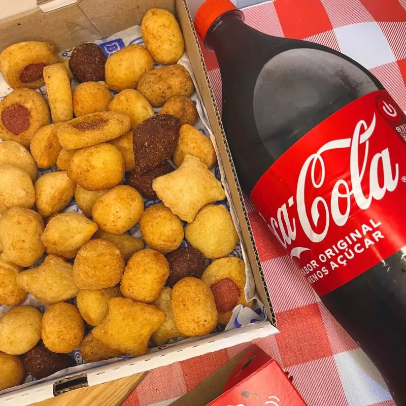 60 Salgados mistos + Refri (1l)