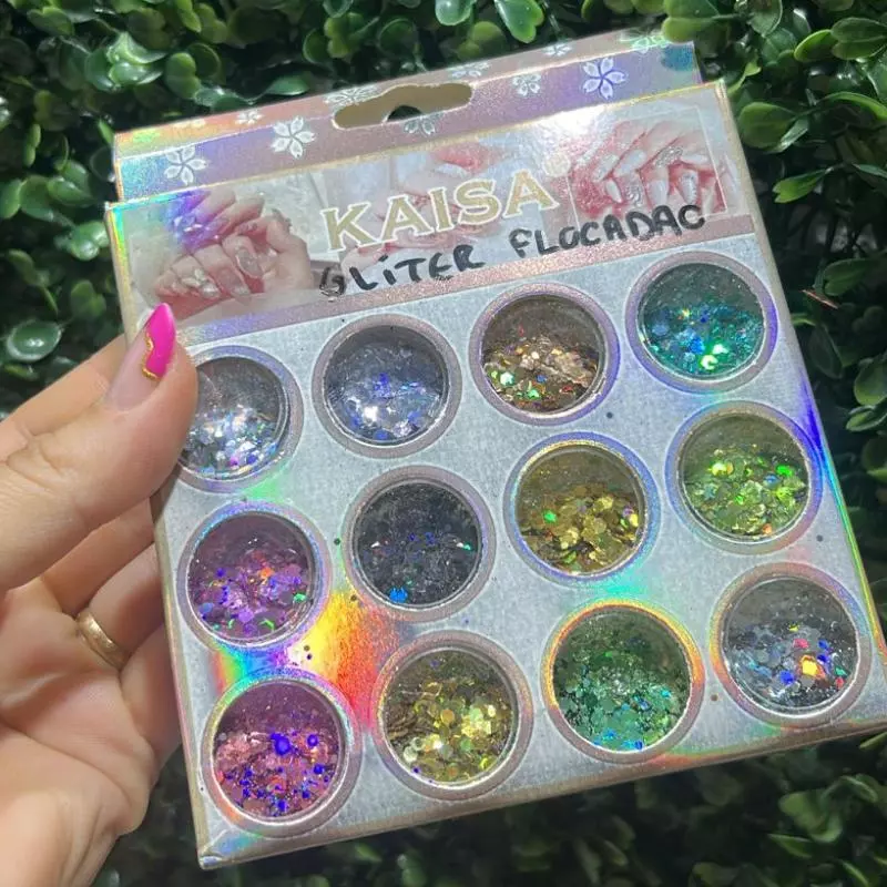 Cartela Glitter Flocadao C/12