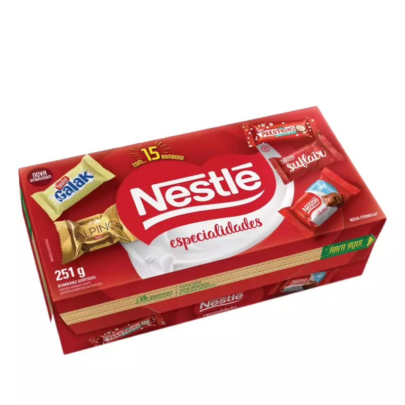 Caixa de bombom Nestlé 250g