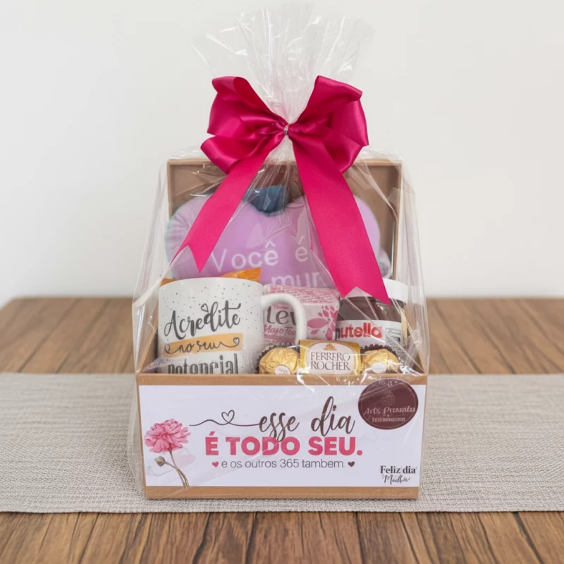 Caixote dia da Mulher