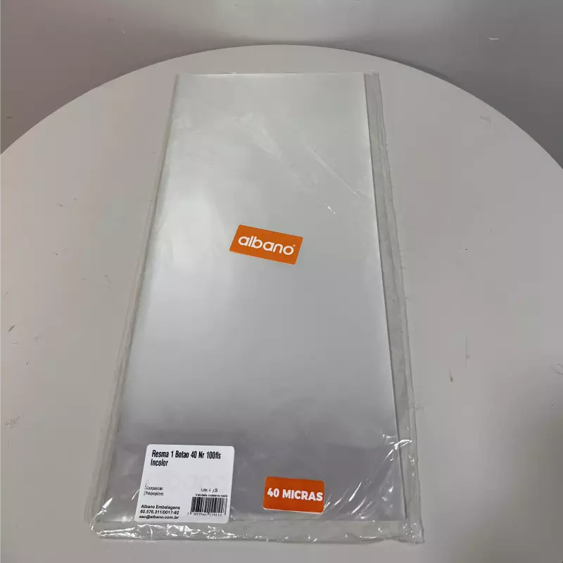 Resma 1 Botão 100 fls CÓD: 8787