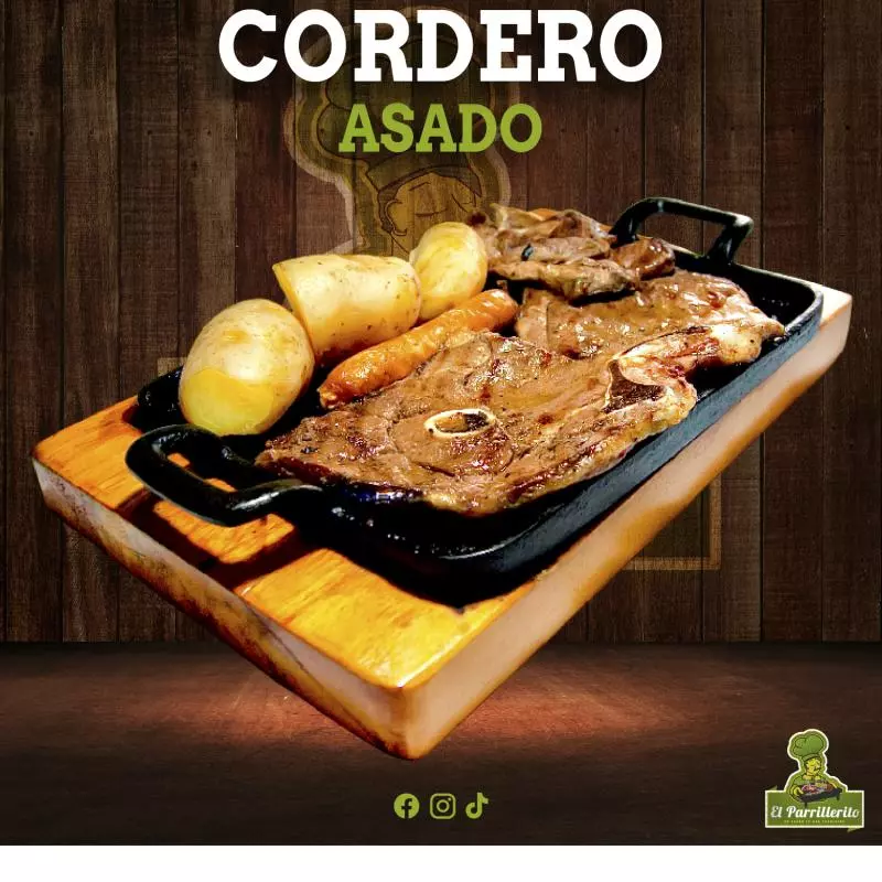 CORDERO ASADO (corte de especial)