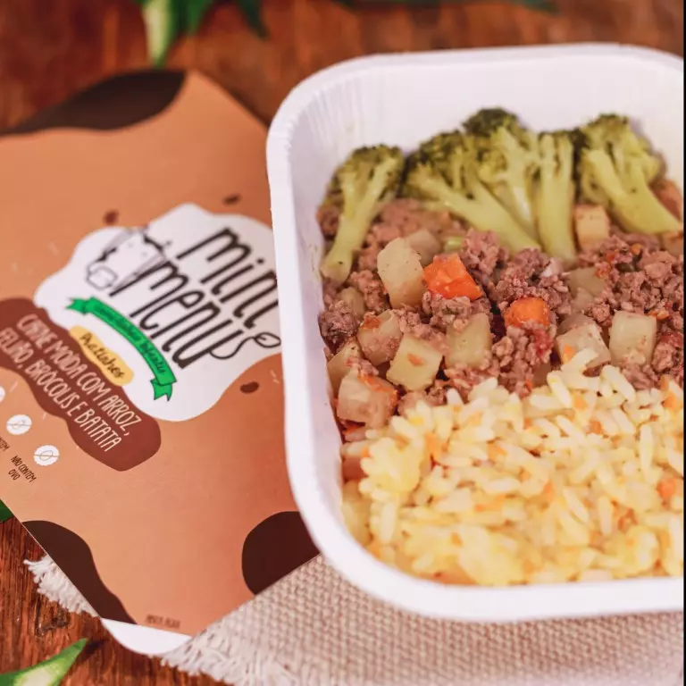 COM SAL Pratinho carne moída