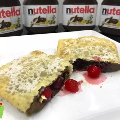 Pastel de Nutella.
