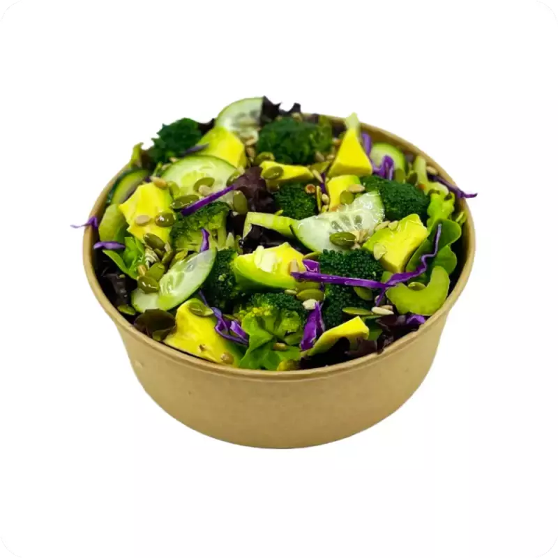 Mix ensaladas más juguito