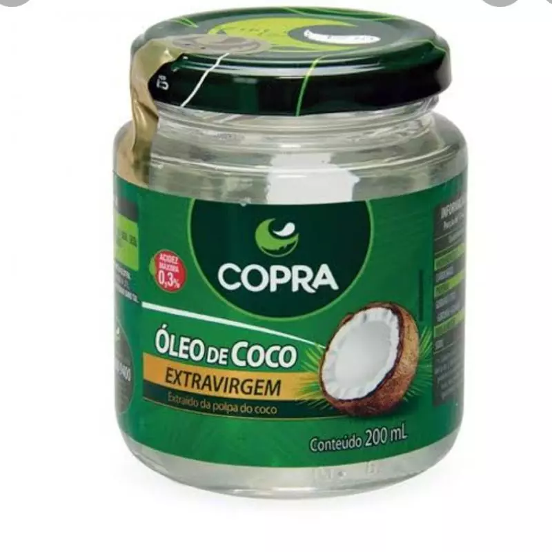 Óleo de coco Extra Virgem 200ml