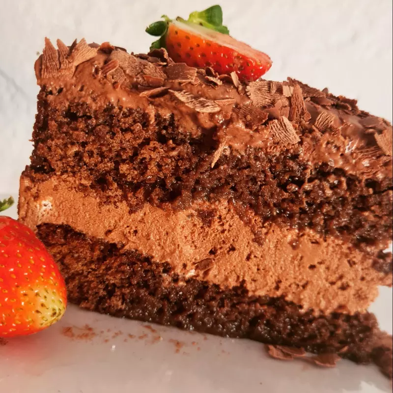 Fatia deliciosa chocotudo