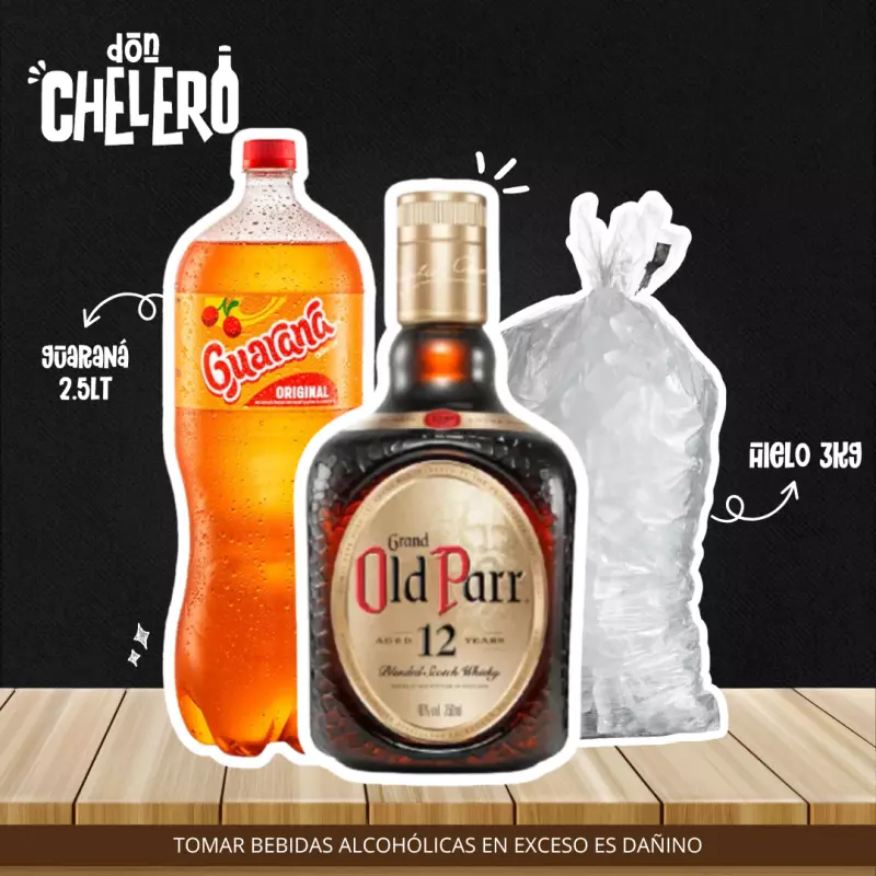 OLD PARR 12 AÑOS x 750 ML