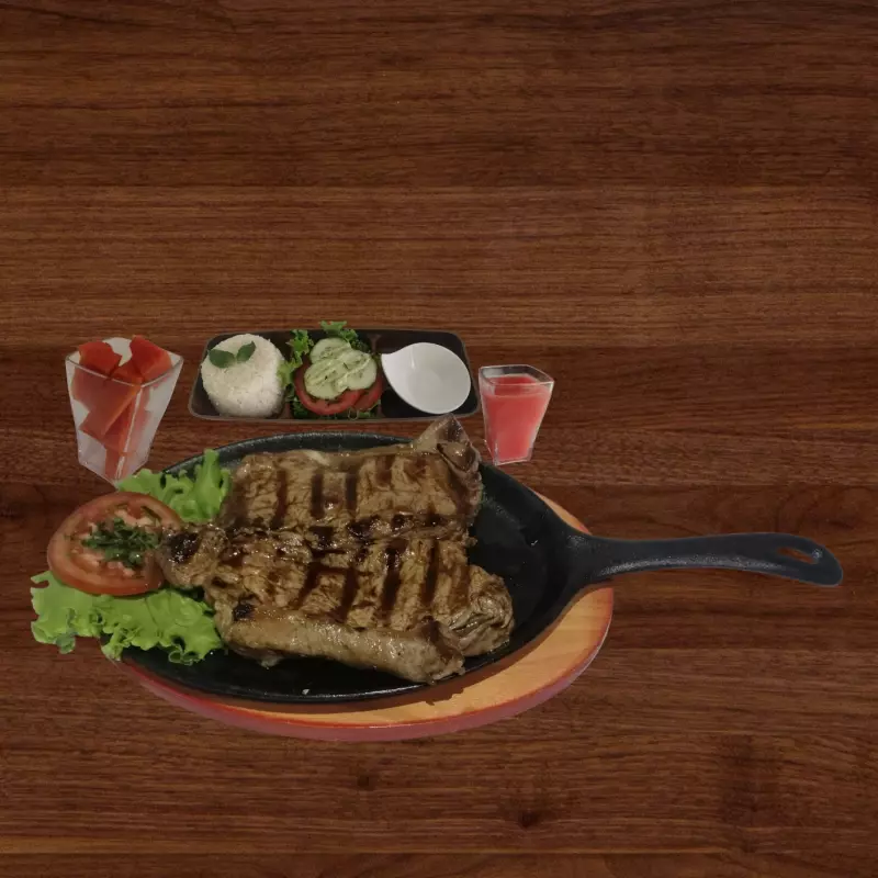 churrasco con chimichurri