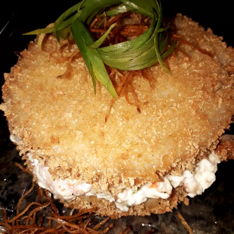 Burguer jhoy camarão (medio)