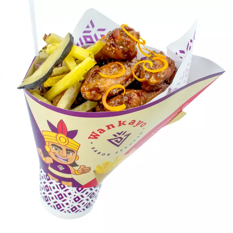 Snack Alitas en salsa Teriyaki