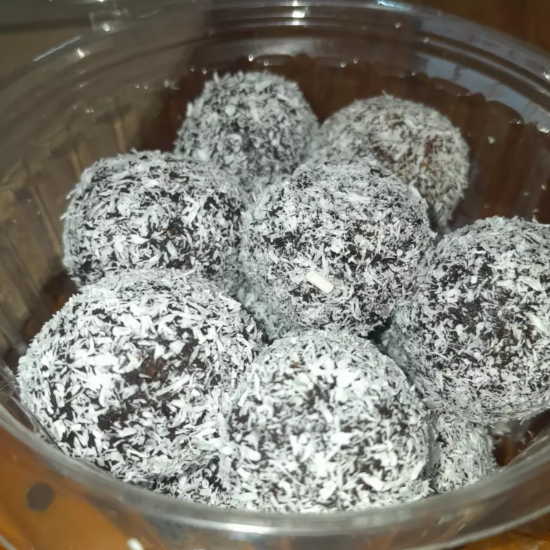 Trufas al alcohol