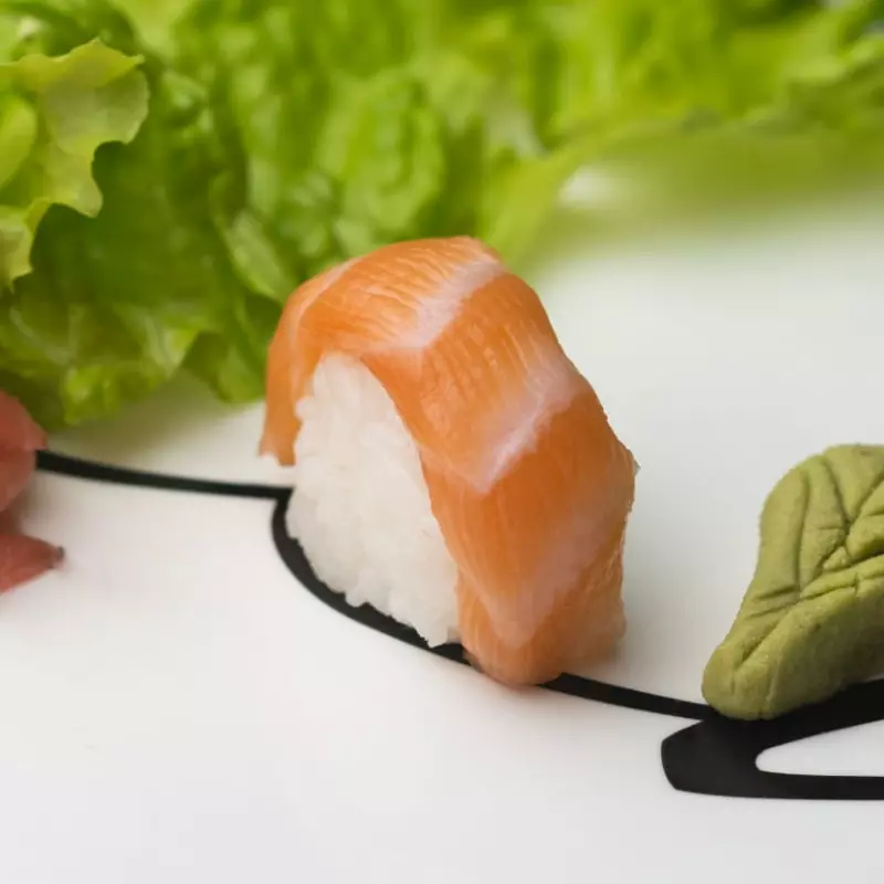 Nigiris salmon fresco  unidad