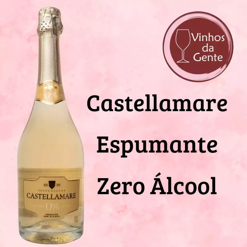 CASTELLAMARE espumante 0% Álcool