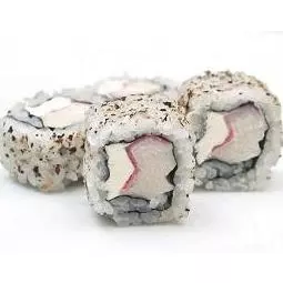 Uramaki Kani com cream cheese