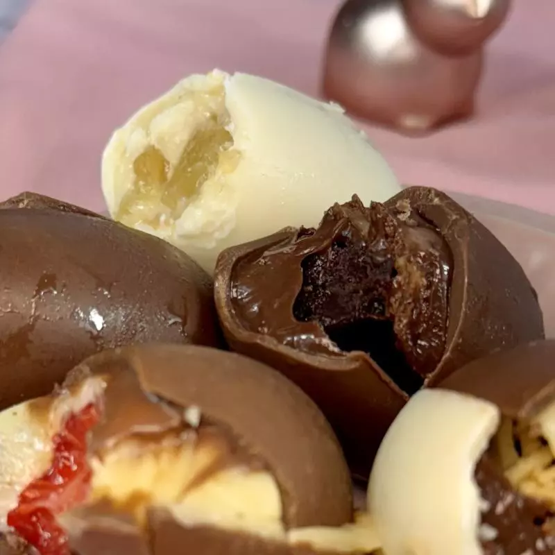 Abacaxi com doce de leite