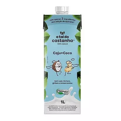 Leite de Caju + Coco - Tal Castanha