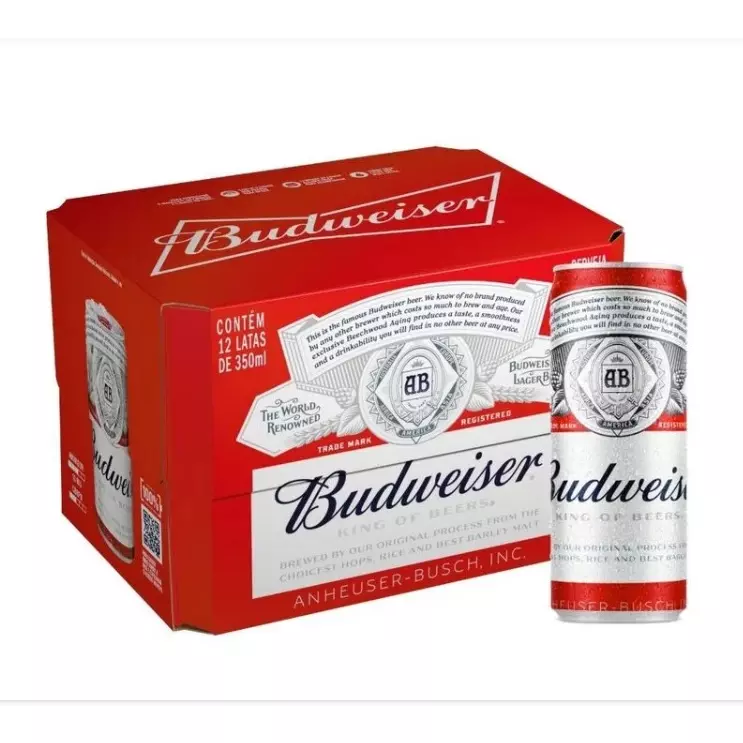 Fardo Budweiser 12un 350ml