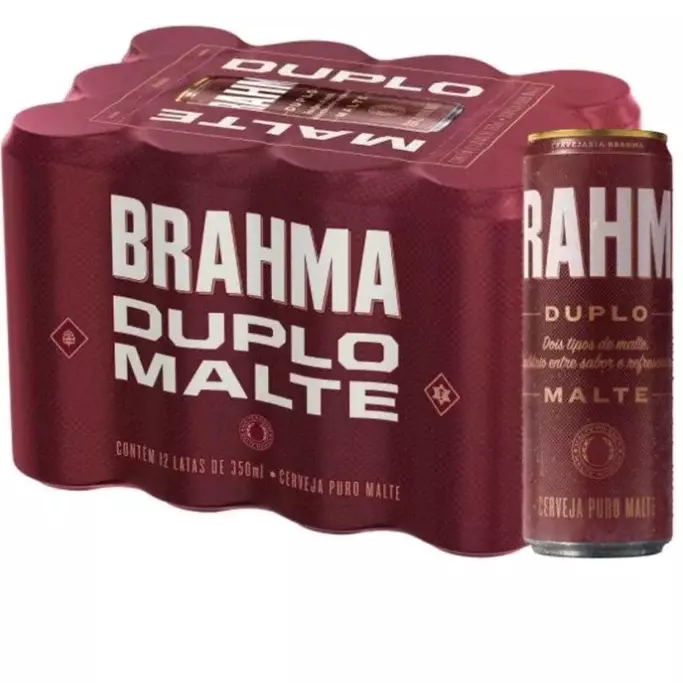 Pack Brahma Duplo/12un Lata 350ml