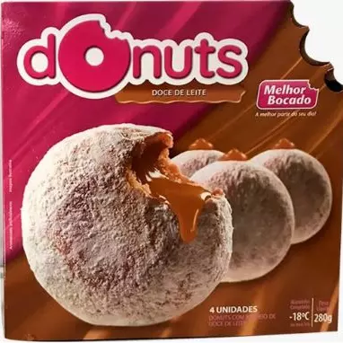 Donuts Doce Leite c/ 4un