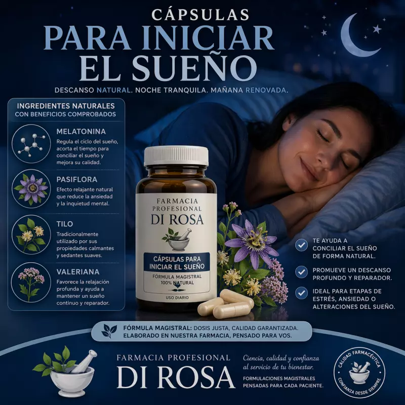 Cápsulas naturales para dormir x 30