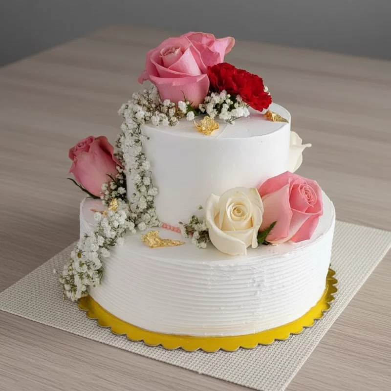 Tarta para bodas (2 Niveles)