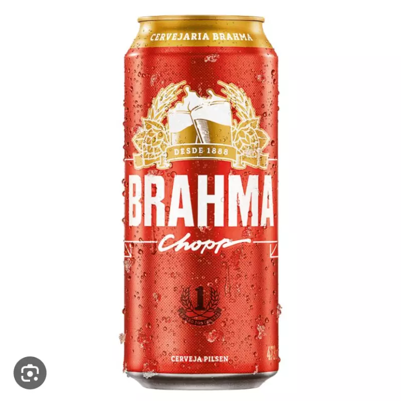 Cerveja Brahma Latão