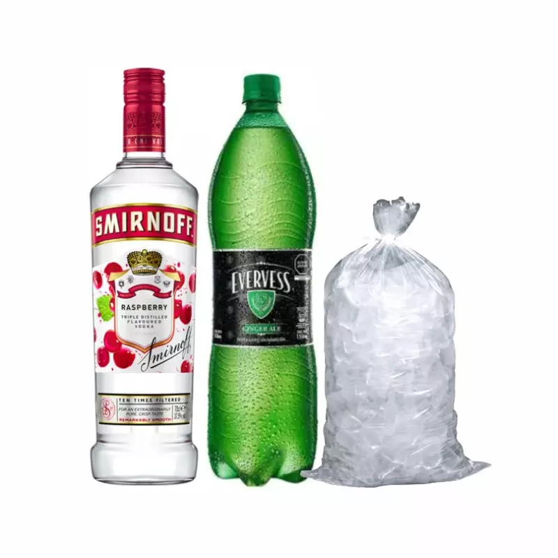SMIRNOFF RASPBERRY  VODKA 750ML
