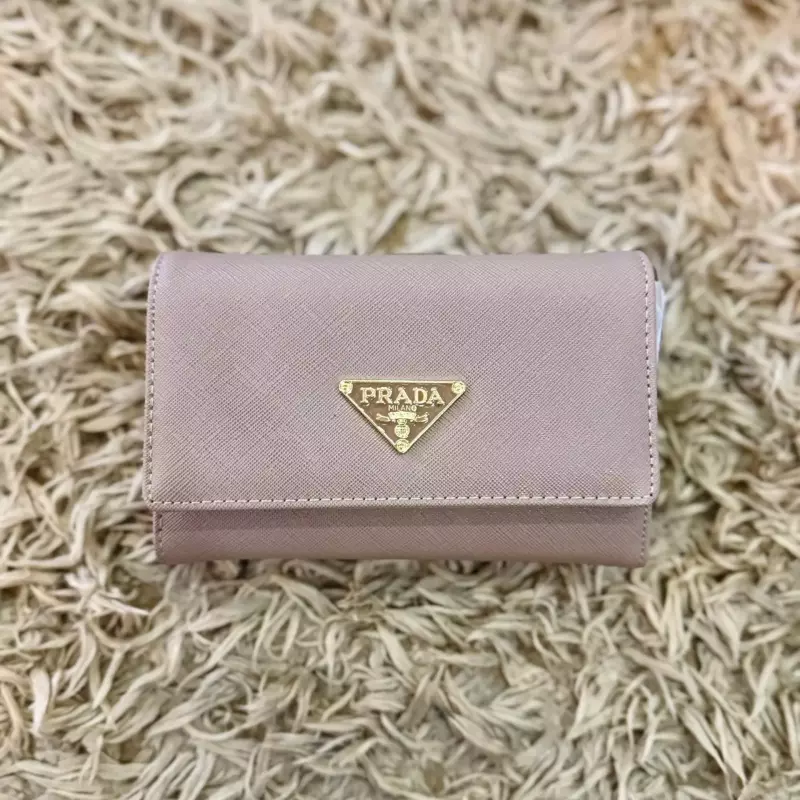 BILLETERA PRADA BEIGE