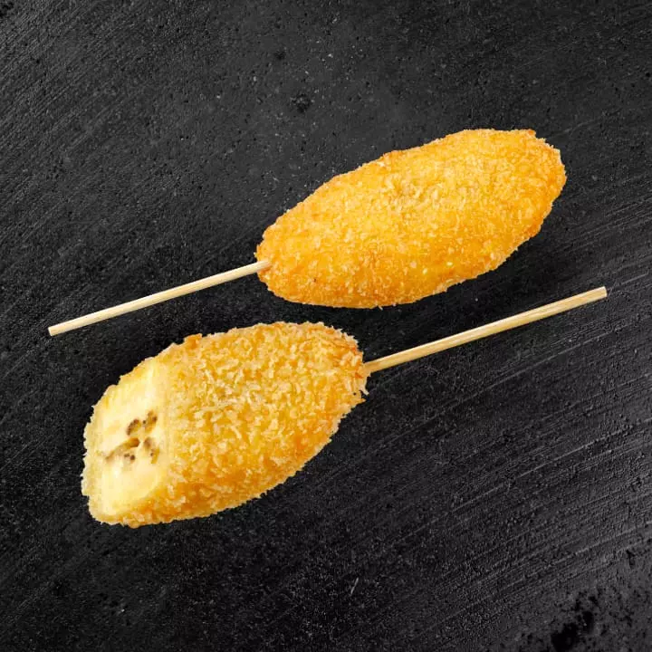 Kushiagues (plátano con queso)