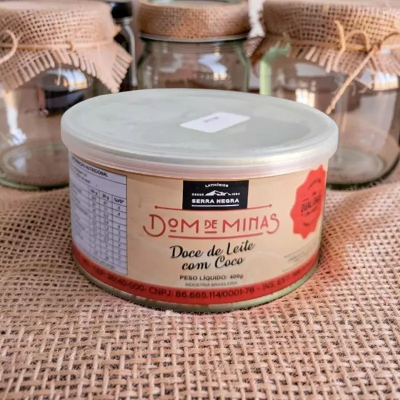 Doce de Leite com coco