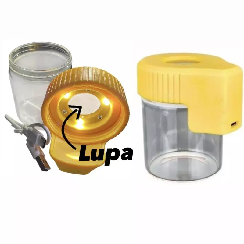 Pote Hermético Abduzido c/ Led 150ml