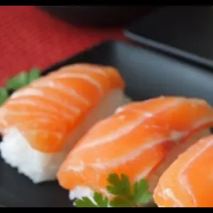 Niguiris de salmón 4 und